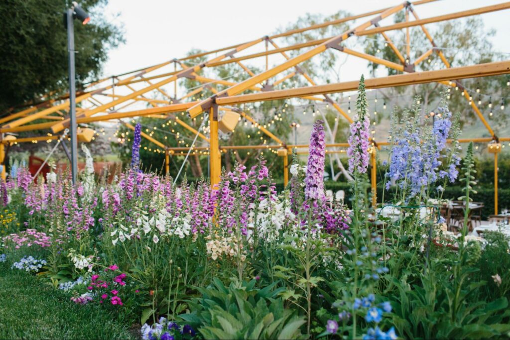 Garden at our Ventura County Wedding Venue